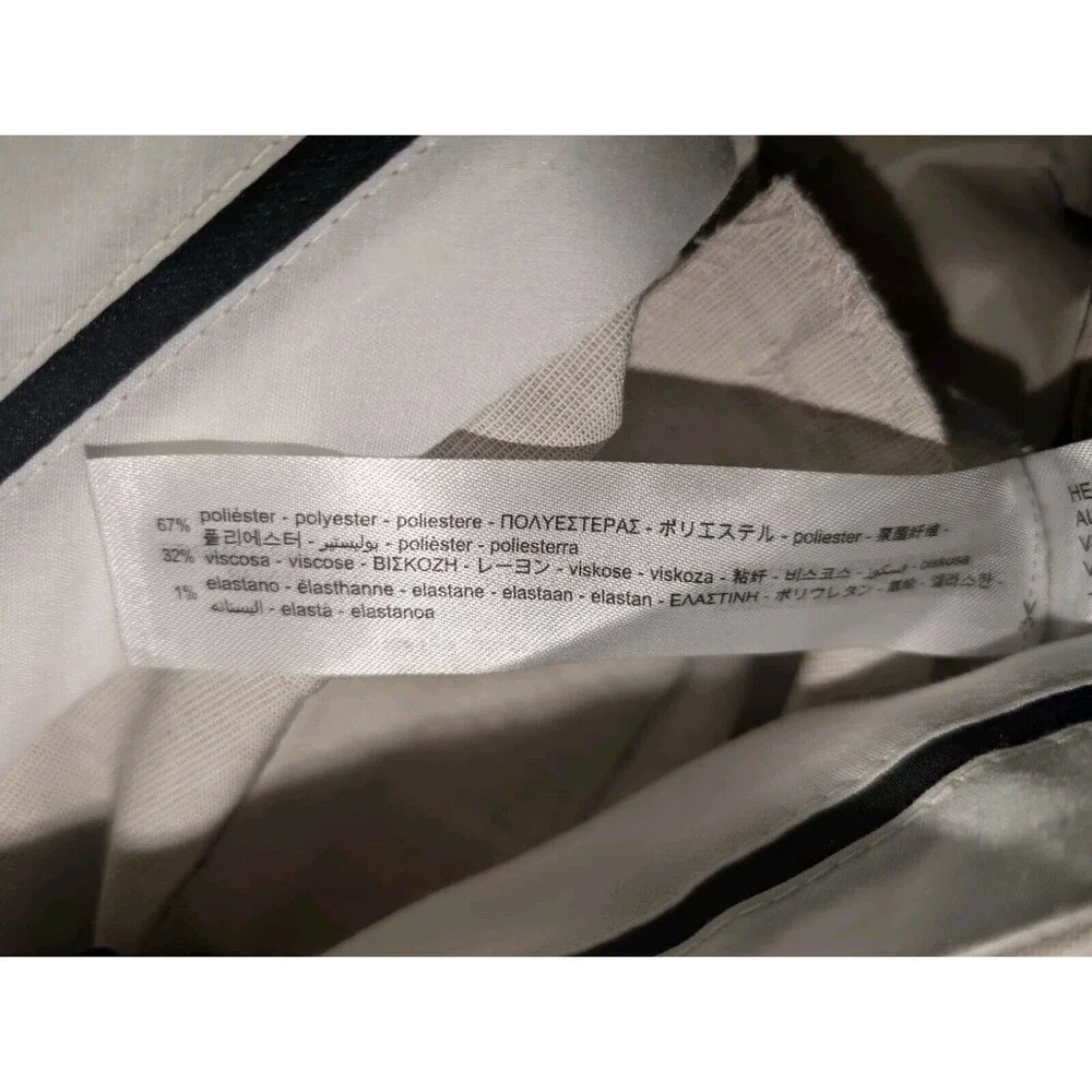 Zara Dress Pants Women's High Waisted Tan Size US 4 W/ 2 Pockets New With Tags - Picture 12 of 12